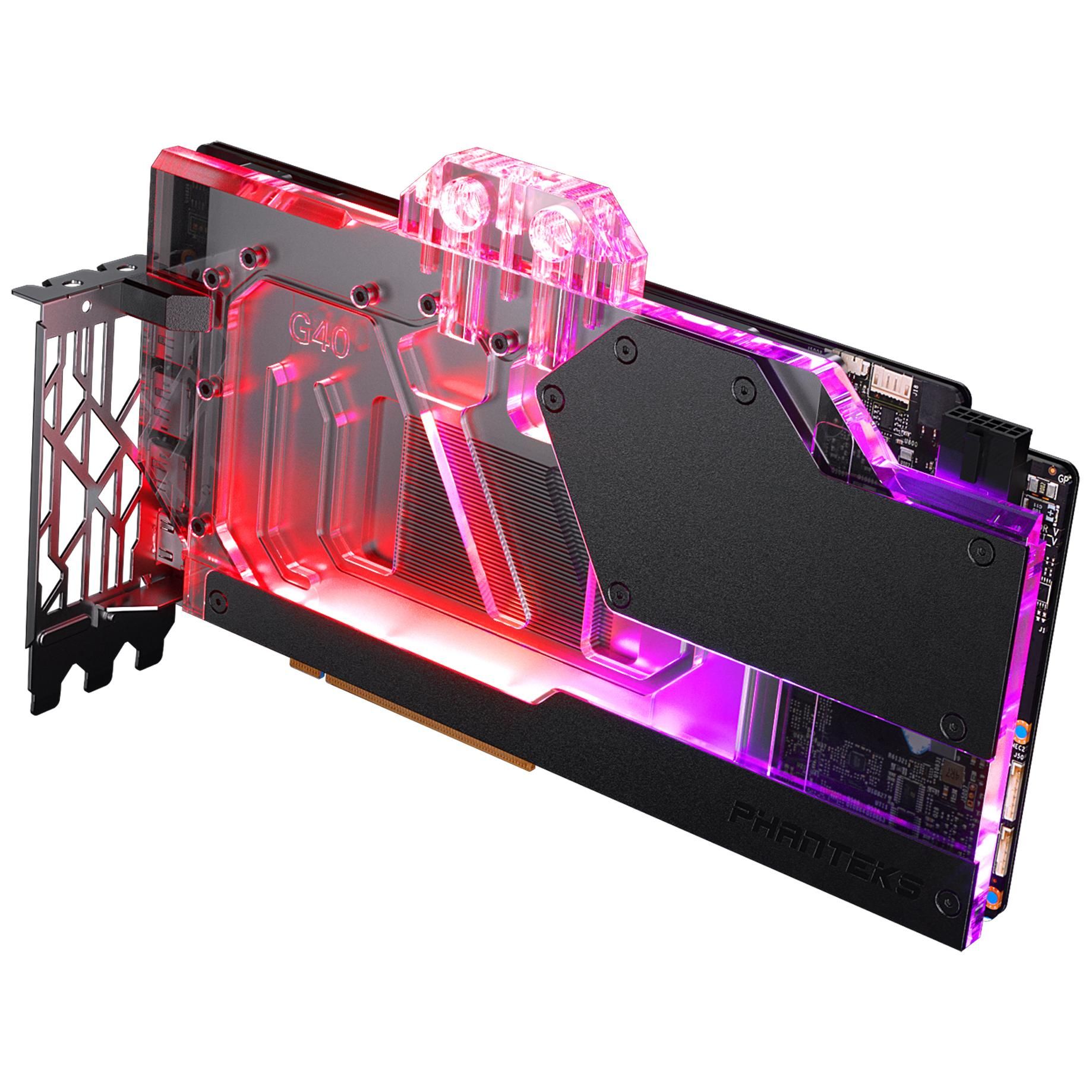 Phanteks Glacier G40 Water Cooler + Back Plate