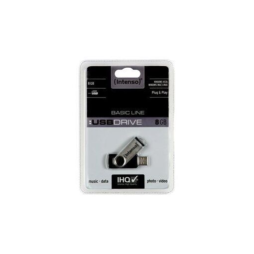 Intenso Basic Line 8GB USB 2.0 Flash Drive