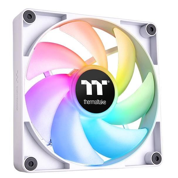 Ventilador de PC Thermaltake TT CT120 ARGB Sincronizado - Blanco 2 unidades