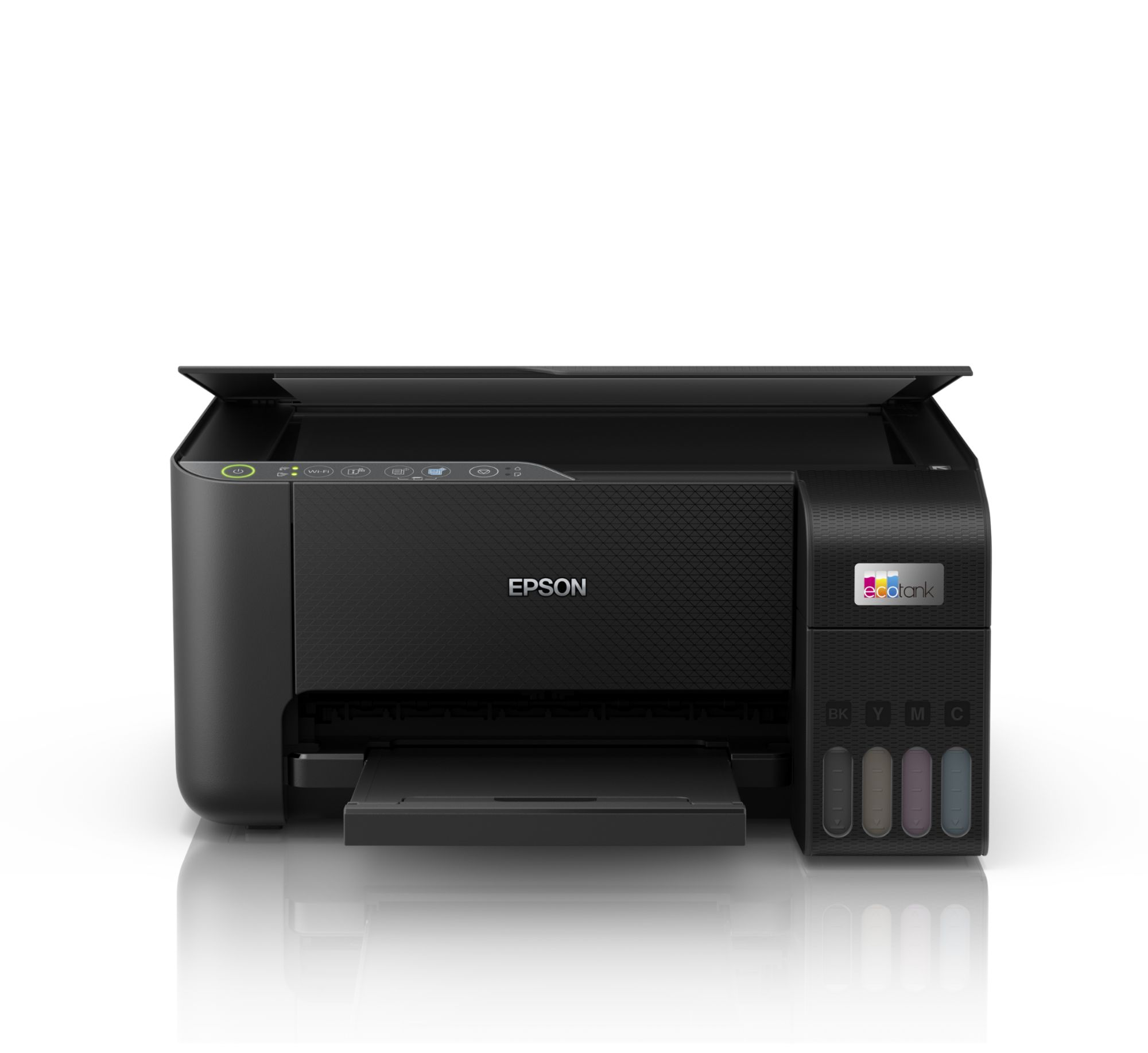Epson EcoTank ET-2862 Multi-Function Printer - Color - Inkjet - A4 (Paper Size) - Up to 10 ppm (Print Speed) - 100 Sheets - Wi-Fi, USB - Black