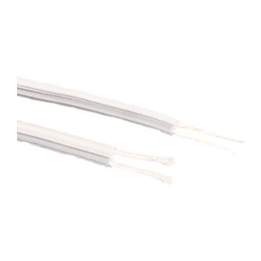 Electro DH 100m Parallel Audio Cable (White/Gray, 2x1mm²)
