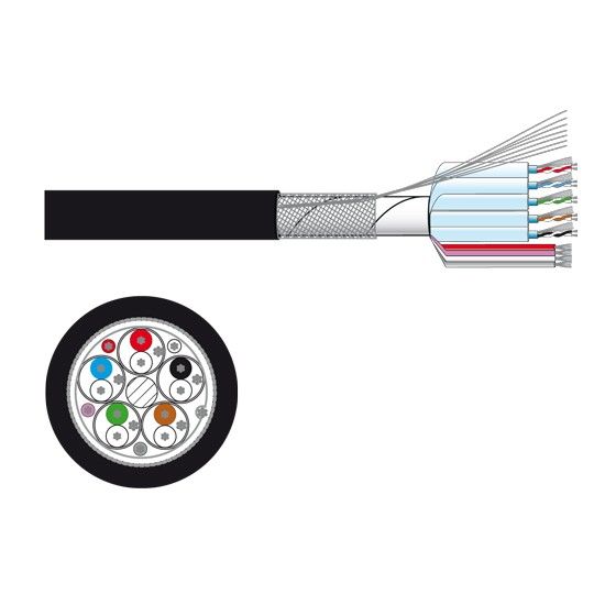 FoneStar 100m HDMI Cable CH-124, Professional Shielded for Monitors & Projectors