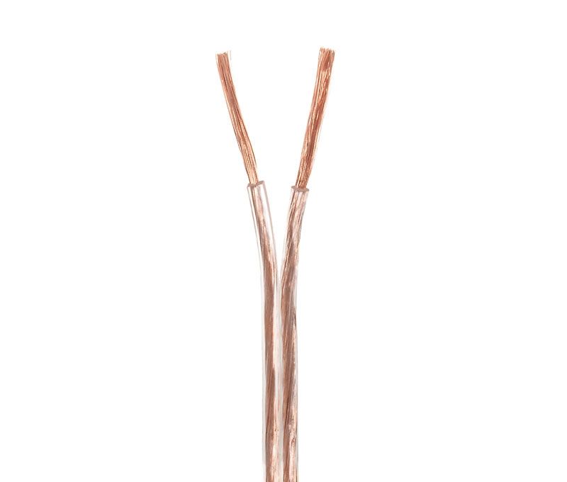 Krang 100m Transparent Parallel Cable 2x1mm (K24140)