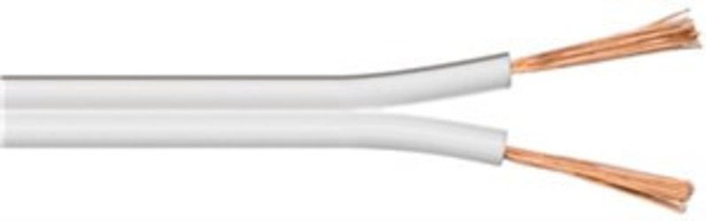 Krang Parallel Cable 2 x 2.5mm, Polarized, Metered, White K24152