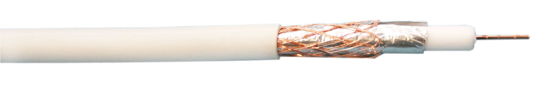 Cable coaxial de TV de cobre Electro DH RG-6/U de 100 m