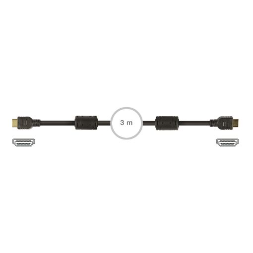 FONESTAR 4K 60Hz HDMI Cable, 3m (7908-3)