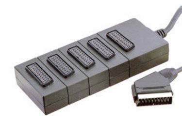 Electro DH 2-Outlet Power Strip with 2 Female Euroconnectors