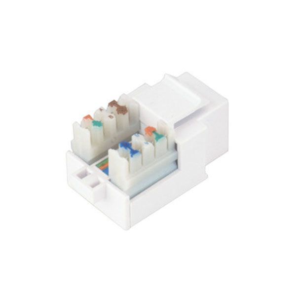 Keystone CAT.5e 110 Phone Modules, White