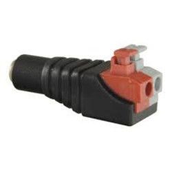 CCTV Power Connector, 5.5x2.1mm Female Pressure, 285A