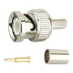 Electro DH BNC Crimp Connector for RG-59 Cable (Size: 8430552023059)