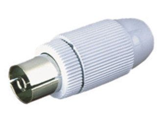 Connecteur d'antenne coaxiale Electro DH Masculin Gris 10.535/G