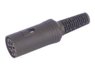 Electro DH 5-Pin Black DIN Connector (8430552007042)