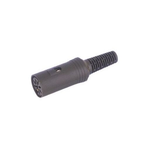 Electro DH 5-Pin Black DIN Connector (8430552007042)