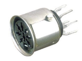 Electro DH DIN Connector Socket with 5 Contacts