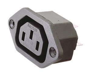 Electro DH IEC 320 Socket, Black