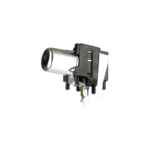 Adaptador coaxial RCA hembra doblado Electro DH