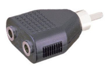 Electro DH 3.5mm Dual Mono Female to RCA Adapter