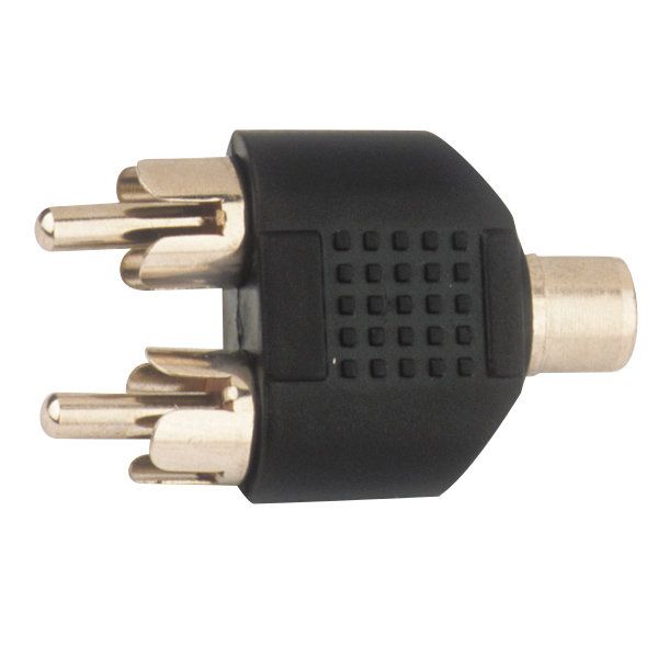 Electro DH Double RCA Adapter Female to Male