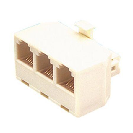 Adaptateur modulaire triple Electro DH 6p/4c