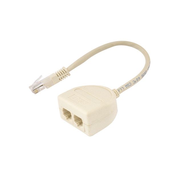 Electro DH Modular Phone Distributor CAT.5e 8 Positions 8 Contacts 15 cm Electro Dh 39.115/8