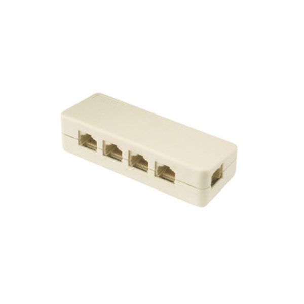 Electro DH Modular Phone Distributor CAT.5e 1 In + 4 Out