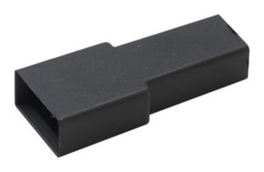 Electro DH 100-Piece Terminal Cover Faston 6.35mm, Black