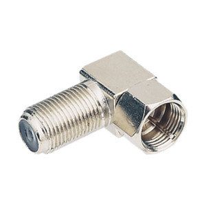 Adaptateur mâle F à femelle F à angle droit 90° (19.565 Fc-020) - OEM