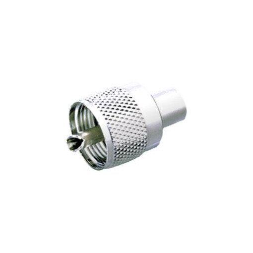 Connecteur mâle UHF à torsion Electro DH PL-259-6 pour câble RG-58/U