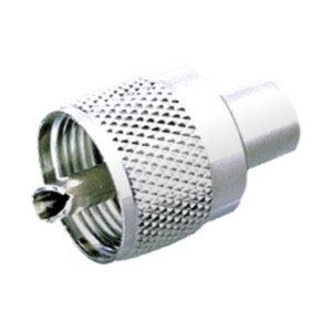 Conector macho UHF de torsión Electro DH PL-259-6 para cable RG-58/U