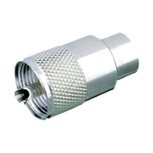 Conector macho UHF (PL-259) de Electro DH para cables RG-11 y RG-213