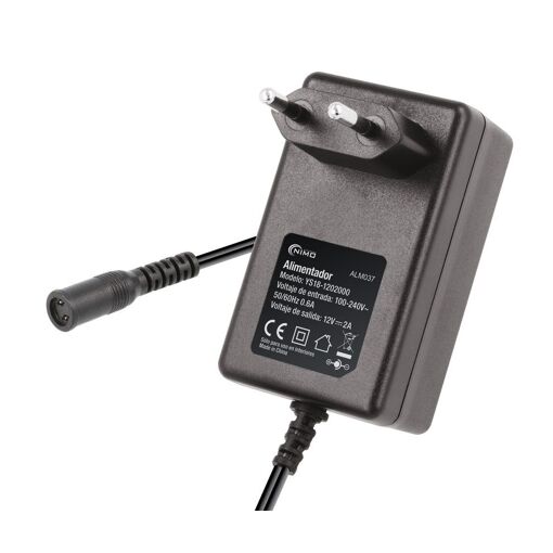 Alimentation Nimo 12V CC fixe avec connecteurs 8 broches 2A