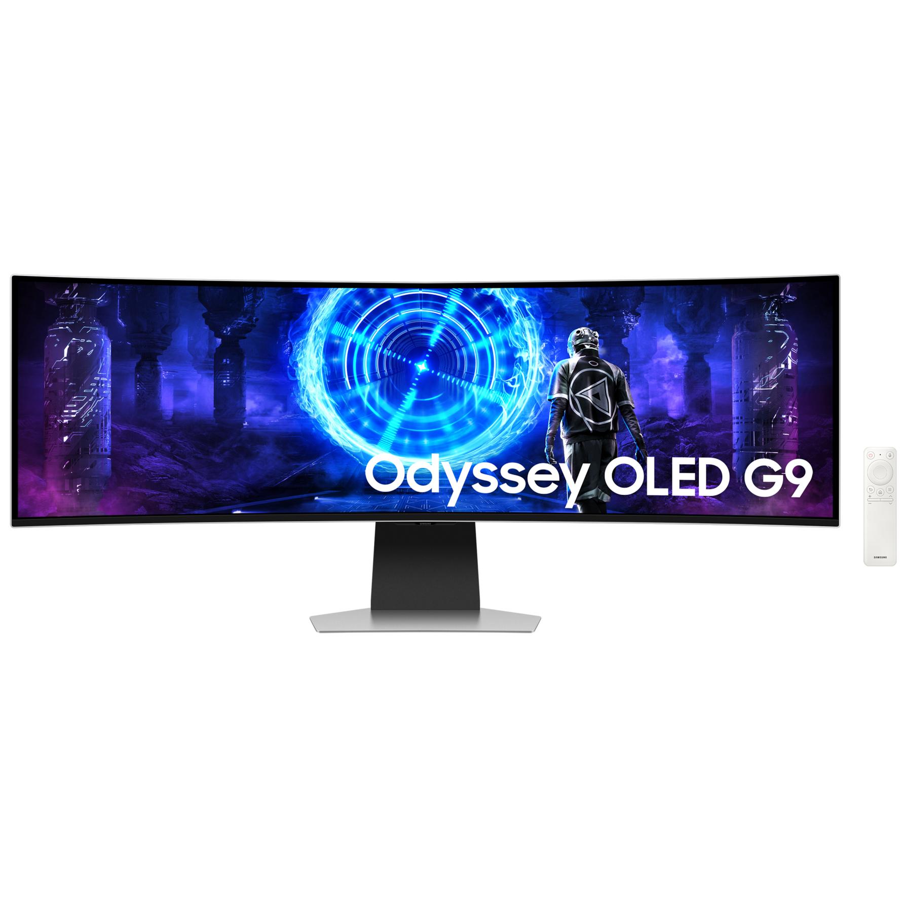 Écran PC Samsung S49DG950SU 49 pouces 5120 x 1440 Double QHD OLED Argent