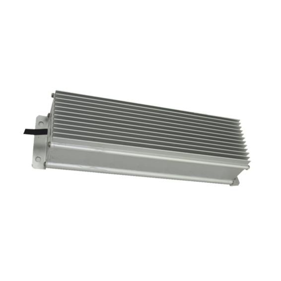 Silver Electronics IP67 LED Power Supply, 24VDC, 150W, 6.25A, Silver