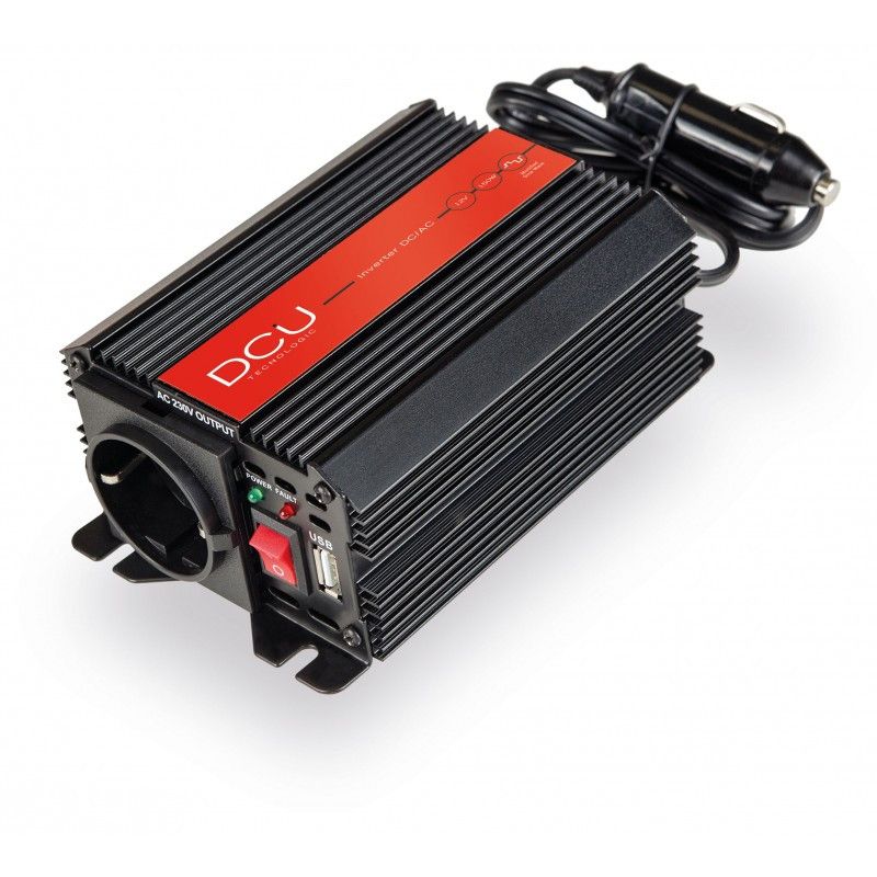 DCU 150W Modified Wave Inverter - 12Vdc Input, 230Vac Output, USB Port