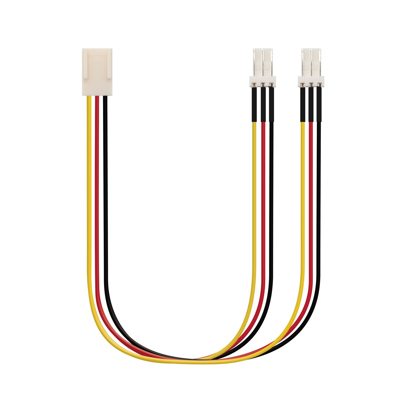 Cable de alimentación interno NanoCable 3 PIN hembra a 2 x 3 PIN