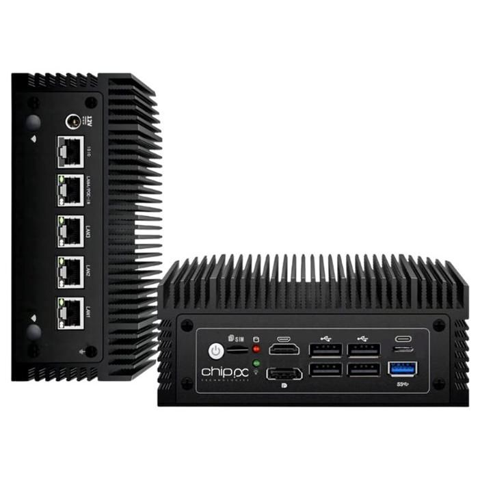 Ordinateur de bureau Chip PC ID PC 4 LAN N100 - 8 Go de RAM, 256 Go, Intel UHD Graphics