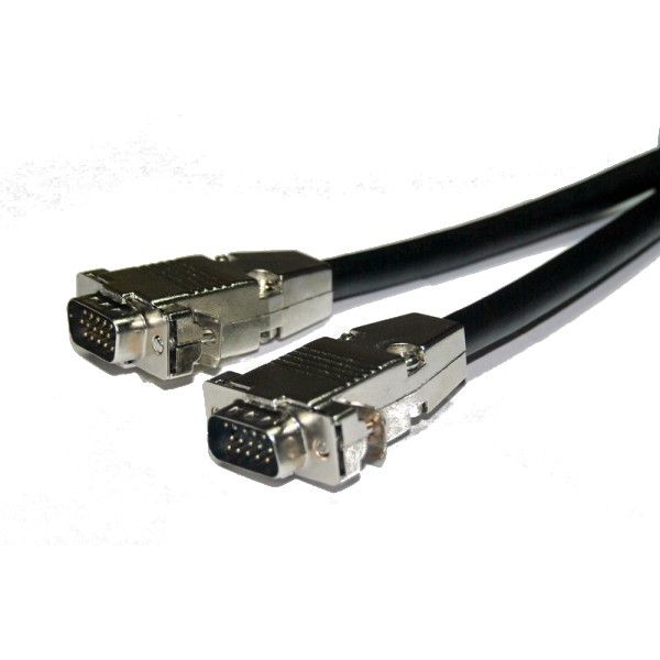 Netlock Detachable 3m VGA Male to Male Monitor Cable