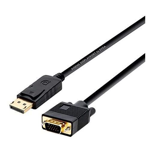 Câble convertisseur AISENS DisplayPort vers VGA, 2.0m