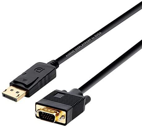 Cable convertidor AISENS DisplayPort a VGA, 2.0m