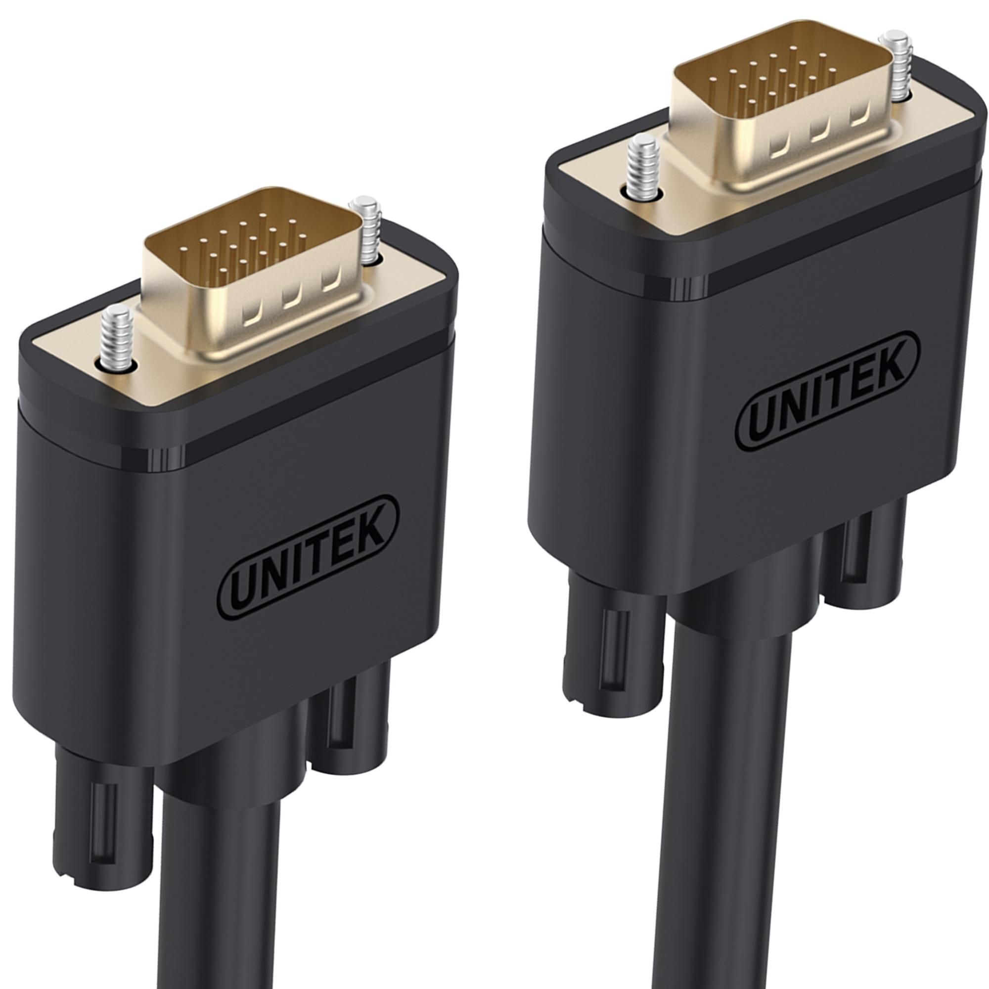 Unitek Premium VGA Cable (HD15 M/M), 1.5m (Y-C503A)