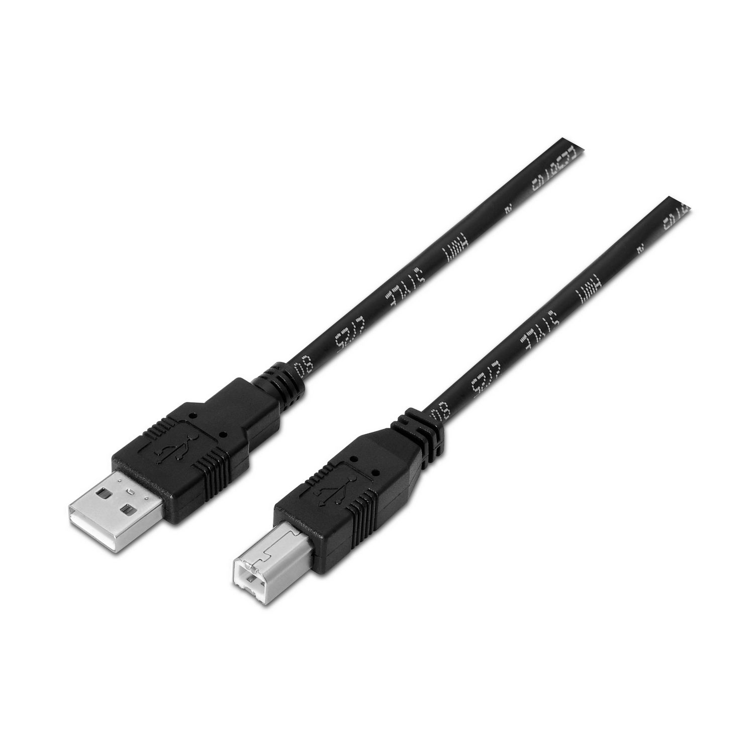 AISENS 3m USB 2.0 Printer Cable, Black