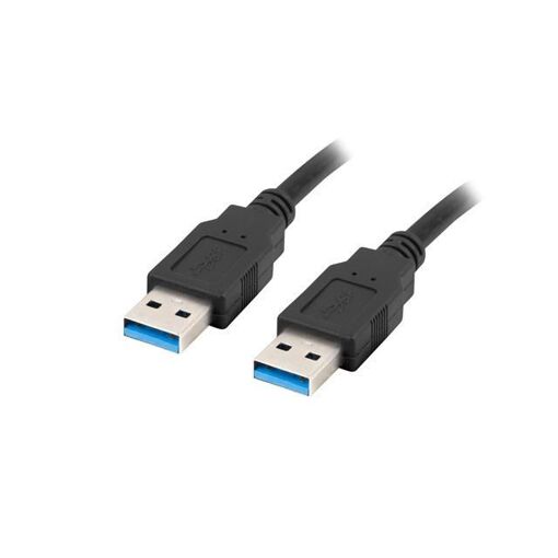 Câble USB Lanberg 1,8 m USB 3,0 Noir