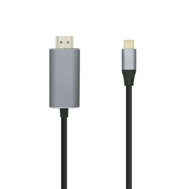 Cable conversor AISENS USB-C a HDMI Negro, 1,8m