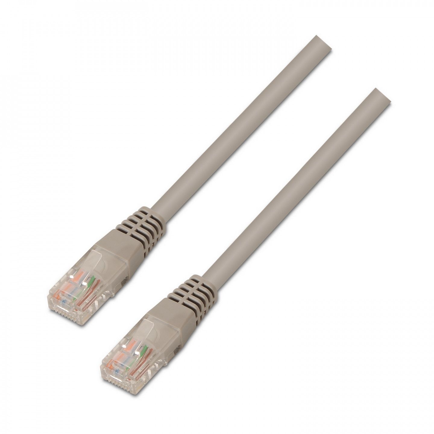 Aisens RJ45 Connecting Cable (3m, 10/100 Mbps, Switch/Router/Modem/Connection Panel/Access Point/Connection Fields) Grey