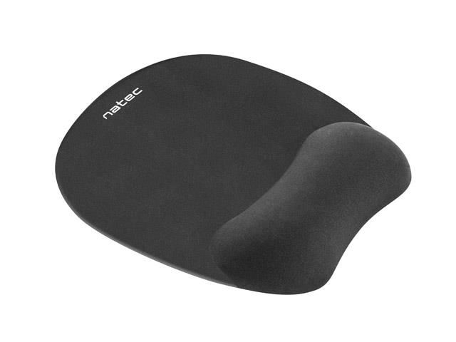 Natec Ergonomic Mouse Pad Chipmunk - Black