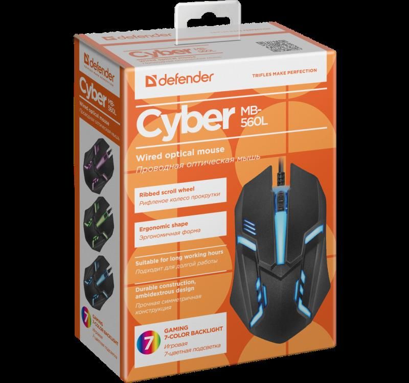 Defender Optical Mouse MB-560L BL 5256
