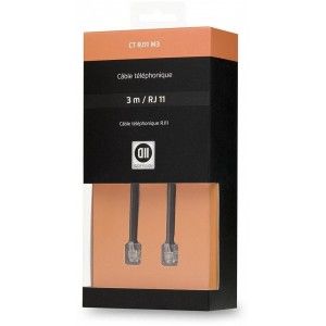 Cable RJ11 macho D2 Diffusion, 3 m
