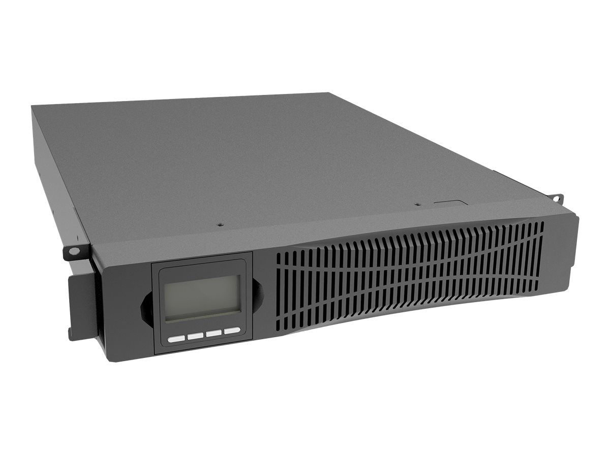 DIGITUS DN-170096 - Onduleur (montable sur rack / externe) - CA 208/220/230/240 V - 3000 watt - 3000 VA - monophasé - 9 Ah - RS-232, USB - connecteurs de sortie : 8 - 2U - 19