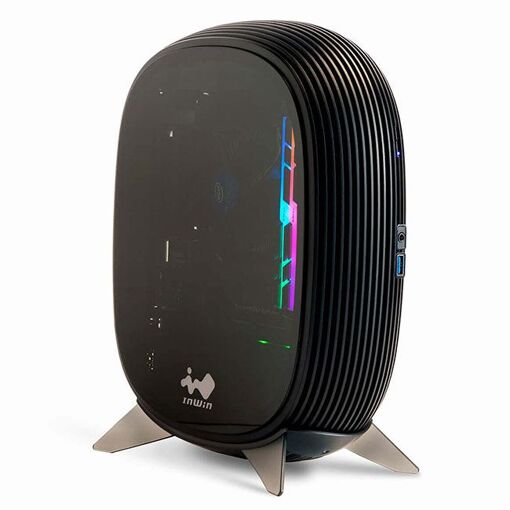 Caja de PC Mini ITX In Win B1, 200W (IW-CS-B1BLK-PS200W)