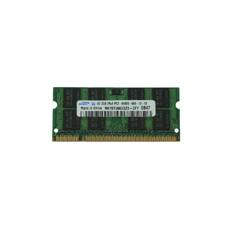 Samsung SODIMM RAM 1GB DDR2 667MHz PC2-5300S CL5 (M470T2864QZ3-CE6)